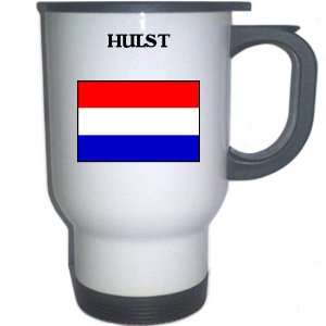  Netherlands (Holland)   HULST White Stainless Steel Mug 