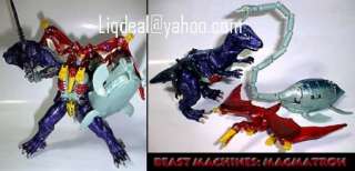 Transformers Magmatron Beast Wars Neo Lot Destron Rare  