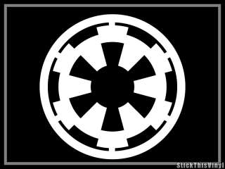 Galactic Empire Star Wars Logo Decal Vinyl Sticker (2x)  