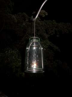   Mason Fruit Jar Hanging Tealight Candle Holder Country & Wedding Decor
