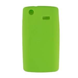  Samsung Captivate I897 Green Clear Gel Soft Skin Case 