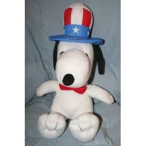   Snoopy UNCLE SAM/AMERICA Collectible Plush (Metlife) Toys & Games