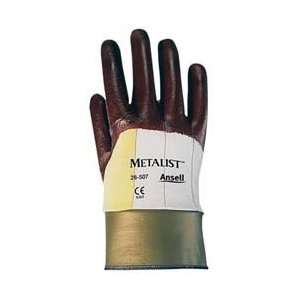 Ansell Edmont Industrial Nitrile Coated Sz 7 Pr Metalist Cut Resistnt 