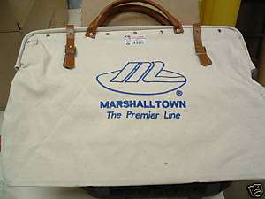 Marshalltown Canvas Tool Bag, #16431  