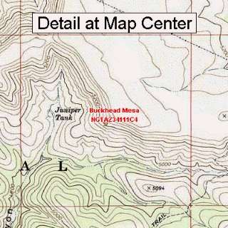   Map   Buckhead Mesa, Arizona (Folded/Waterproof)