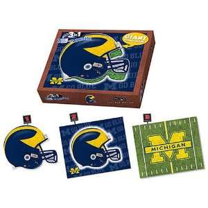  Michigan Helmet 3 in 1 Puzzle Toys & Games