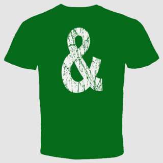 ampersand & T Shirt mark symbol sign funny cool humor  