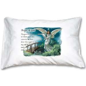  Guardian Angel Prayer Pillowcase 