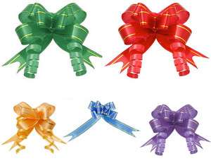   String Instant Bow Gift Set   Assorted Color or Gold & Silver  