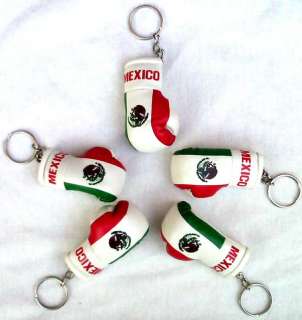 Mexico Flag Mini BOXING Gloves Reyes Grant Zepol  