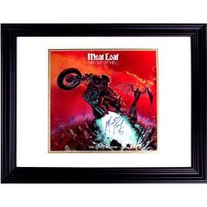 Meat Loaf Autographed Bat Out of Hell Signed Album LP UACC RD