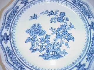 MASONS BLUE MANCHU IRONSTONE ENGLAND DINNER PLATE  