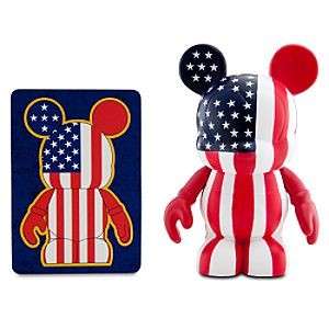 Disney Vinylmation USA United States of America Flag 3  
