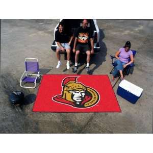   Ottawa Senators Indoor/Outdoor Tailgater Floor Mat 72