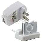 white usb dock multi function cradle ac charger for ipod