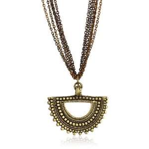  Vanessa Mooney Mayan Half Moon Necklace Jewelry