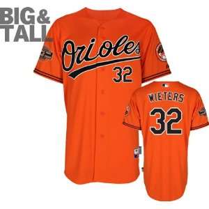  Matt Wieters Jersey Big & Tall Majestic Alternate Orange 