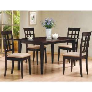  Mix & Match 5 Pc Dining Table Set by Coaster