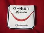 NEW TaylorMade GHOST SPIDER White CENTER Shaft Magnetic Putter 