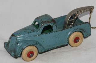 1930s Arcade Chevrolet Wrecker, Blue  