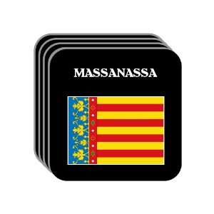   Comunitat Valenciana)   MASSANASSA Set of 4 Mini Mousepad Coasters