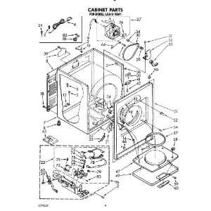  Whirlpool Part Number  337186 For Model #  GL5030VW0 