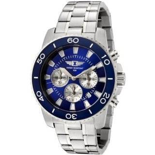 By Invicta Mens 89083 001 Chronograph Silver Dial Stainless Steel 