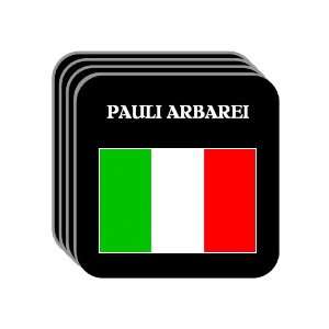  Italy   PAULI ARBAREI Set of 4 Mini Mousepad Coasters 