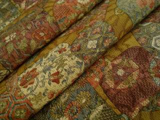 F073 Vintage Japanese Silk Kimono Fabric/ Quilt Craft  