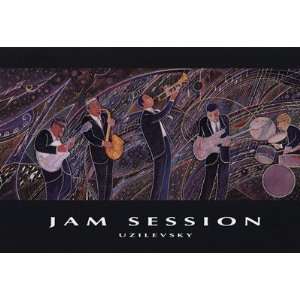  Jam Session   Poster by Marcus Uzilevsky (36x24)