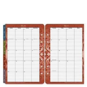   Two Page Monthly Calendar Tabs   Jul 2012   Jun 2