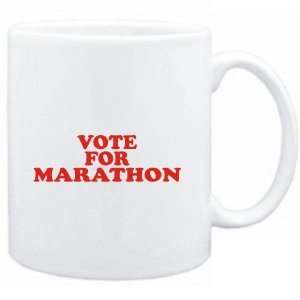  Mug White  VOTE FOR Marathon  Sports