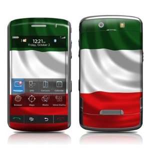 Italian Flag Design Protective Skin Decal Sticker for BlackBerry Storm 