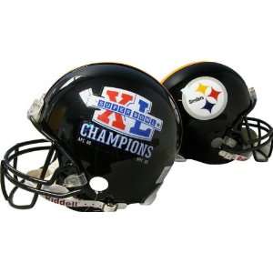  Pittsburgh Steelers Super Bowl XL Champions Riddell Deluxe 