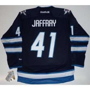  Jason Jaffray Winnipeg Jets Reebok Premier Jersey   Small 