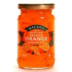 MACKAYS 100% Natural Fruit Seville Orange Marmalade 340g / 11.99 oz 