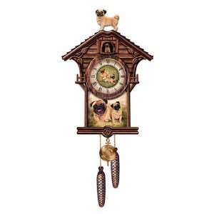  Dogs Make A House A Home Cuckoo Clock Collectible Dog 