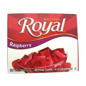 Royal Gelatin Raspberry 1.4 oz (24 pack)  Grocery 