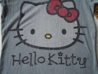 Vintage License Hello Kitty Gray T Shirt Tee NWT  