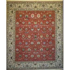  8x9 Hand Knotted Tabriz Persian Rug   83x910