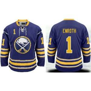  NHL Gear   Jhonas Enroth #1 Buffalo Sabres Blue Jersey 