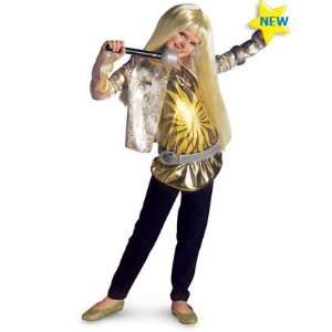  Hannah MontanaTM Gold Kids Costume Toys & Games