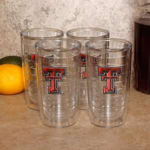   Tumbler Texas Tech Red Raiders 4 Pack 16oz. Team Logo Tumbler Cups