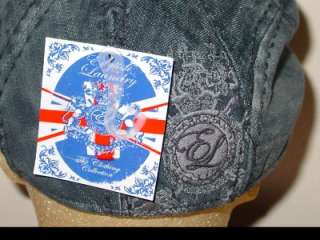   English Laundry Stonewashed IVY Beret Hat L/XL High End Shirt Kangol