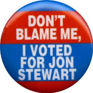  Voted For Jon Stewart Button