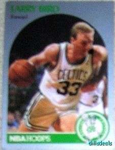 Larry Bird Card #39 Boston Celtics NBA HOOPS 90 VGC  