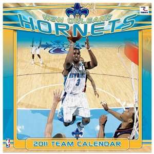 John F. Turner New Orleans Hornets 2011 Wall Calendar 