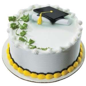  Graduation Hat & Diploma Cake Topper