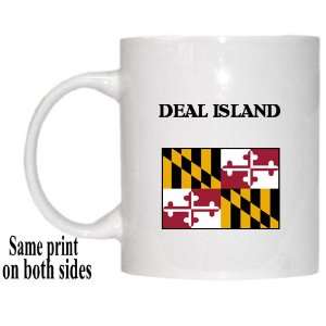    US State Flag   DEAL ISLAND, Maryland (MD) Mug 