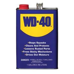  WD 40 Bulk Liquid Cans   Case, 1 Gallon